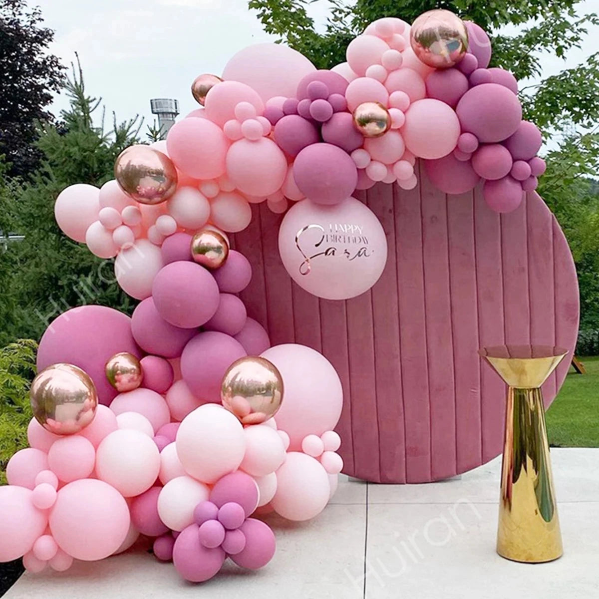 Shades of Pink Balloon Arch Kit