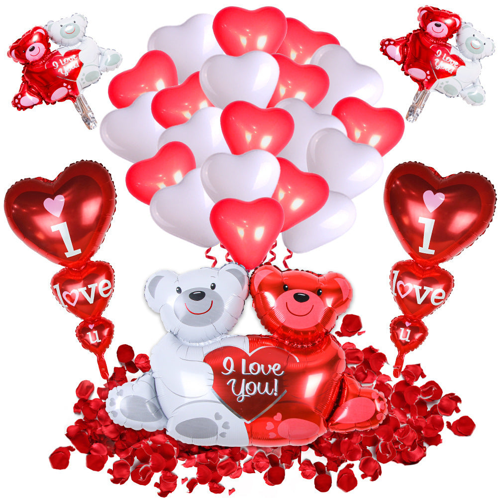 Valentine's Day Balloon Love Set