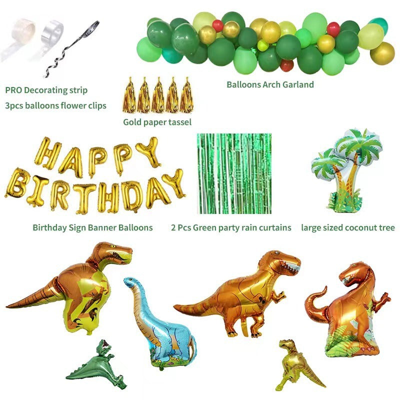 Dinosaur Party Balloon Decoration Set