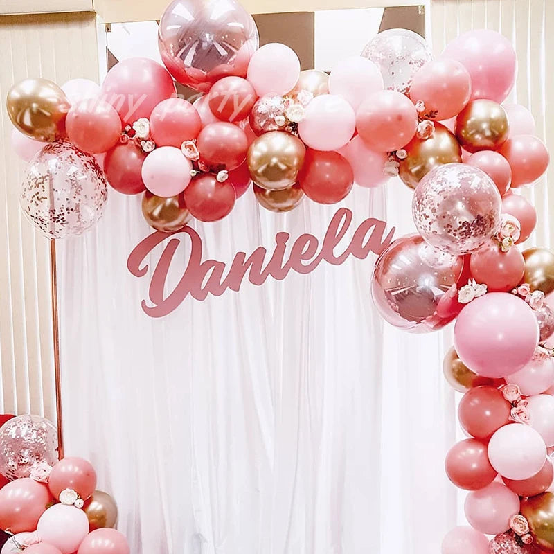 Pastel & Matte Light Pink Balloons