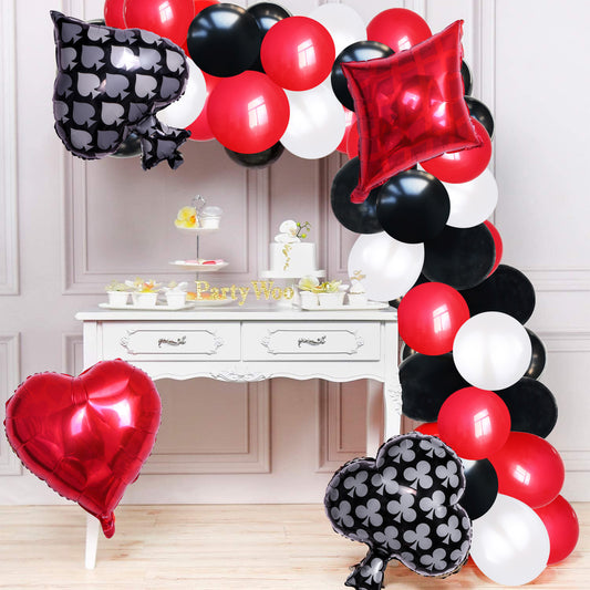 Playing Card Theme Balloon Set