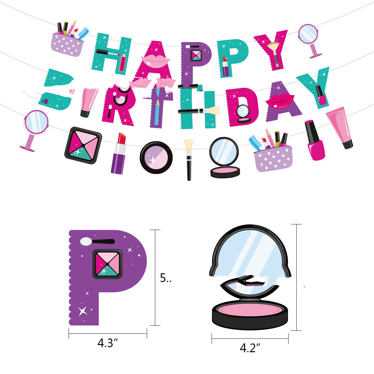 Makeup Birthday Party Decorations