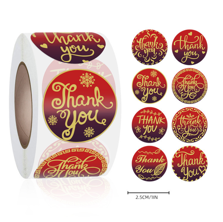 Valentine's Day Stickers (500pcs/roll)