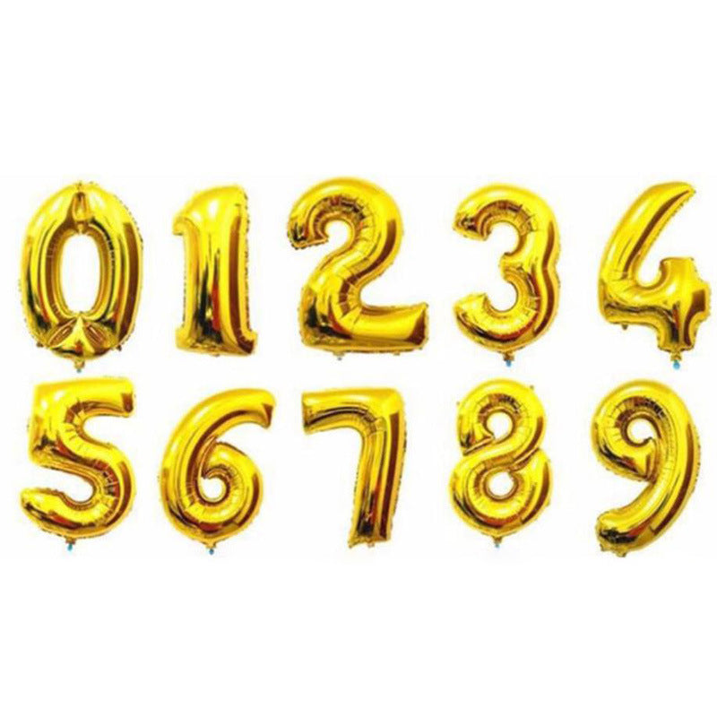 32 Inch Number Balloons