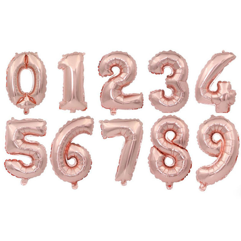 32 Inch Number Balloons