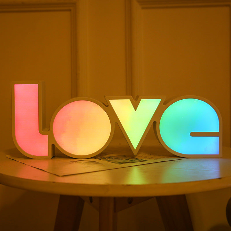 LOVE Led Decorative Light