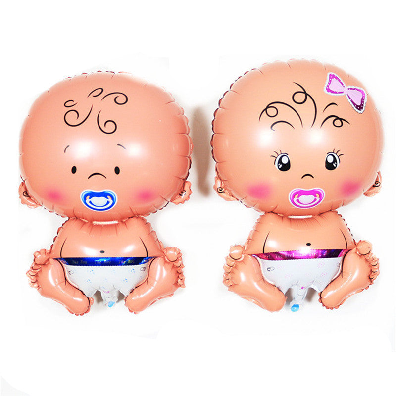 Baby Girl or Boy Balloon Set