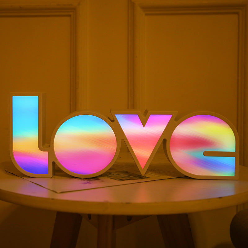 LOVE Led Decorative Light