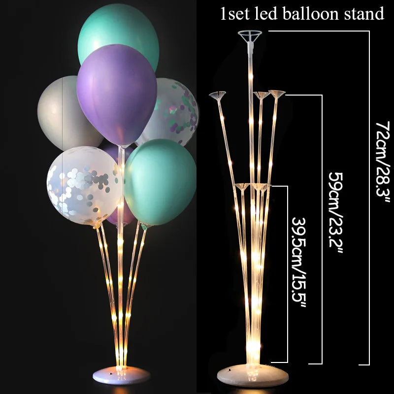 Adjustable Table Balloon Arch Kits DIY Decoration Column Accessories