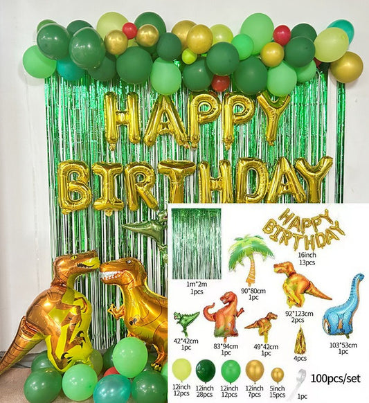 Dinosaur Party Balloon Decoration Set