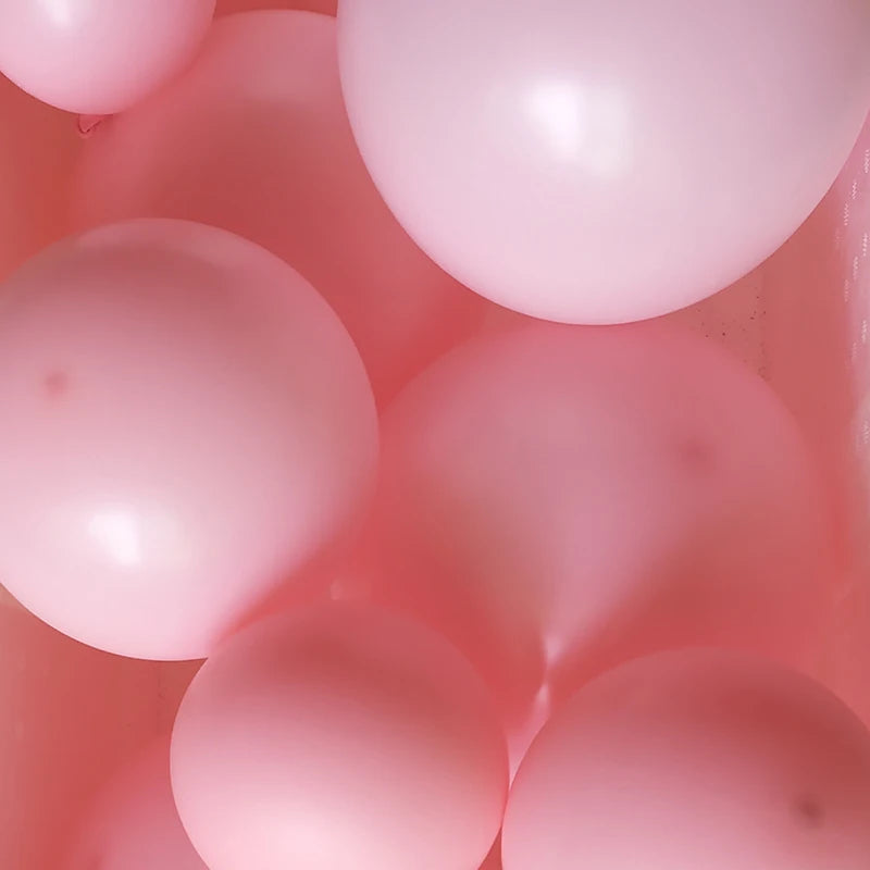 Pastel & Matte Light Pink Balloons