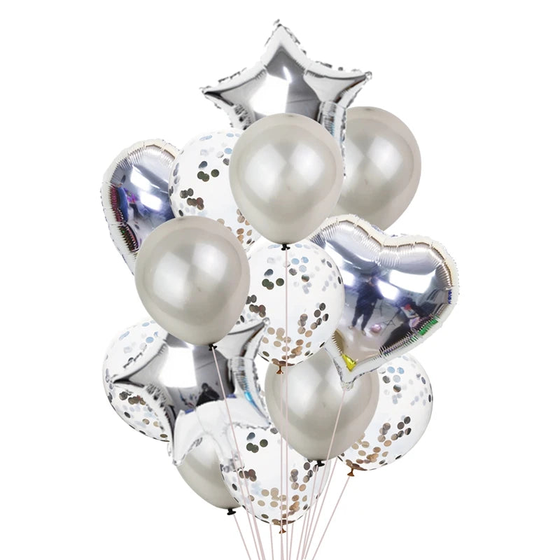 Confetti Balloon Bundle (14Pcs)