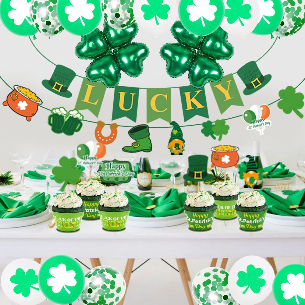 St. Patrick's Day Balloon Set