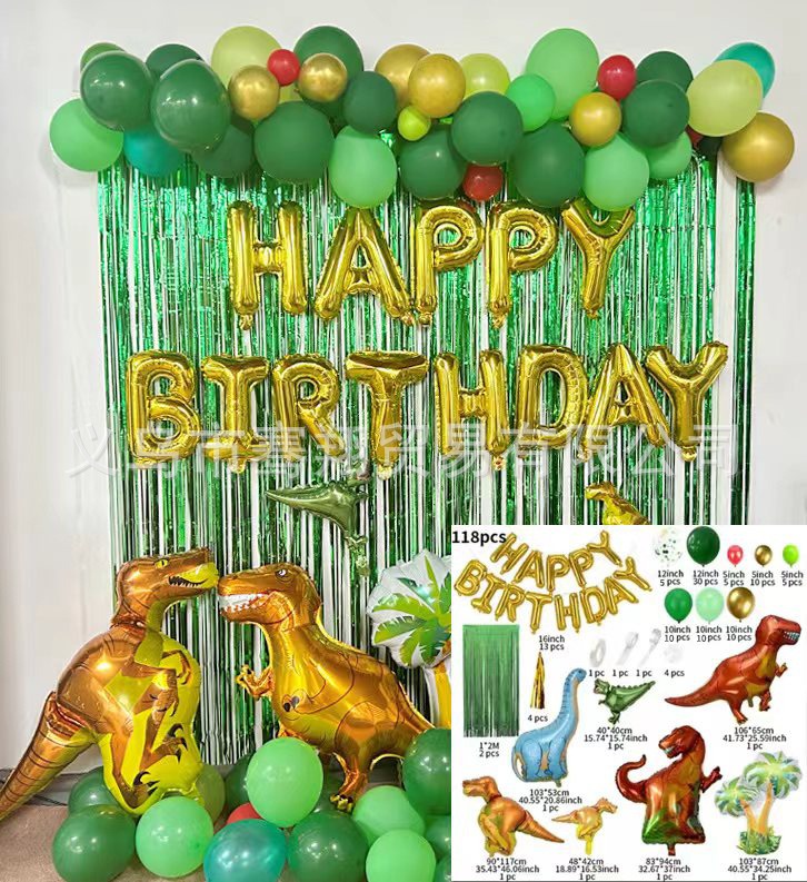 Dinosaur Party Balloon Decoration Set