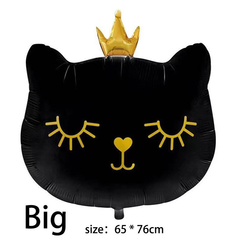 Crown Cat Balloon