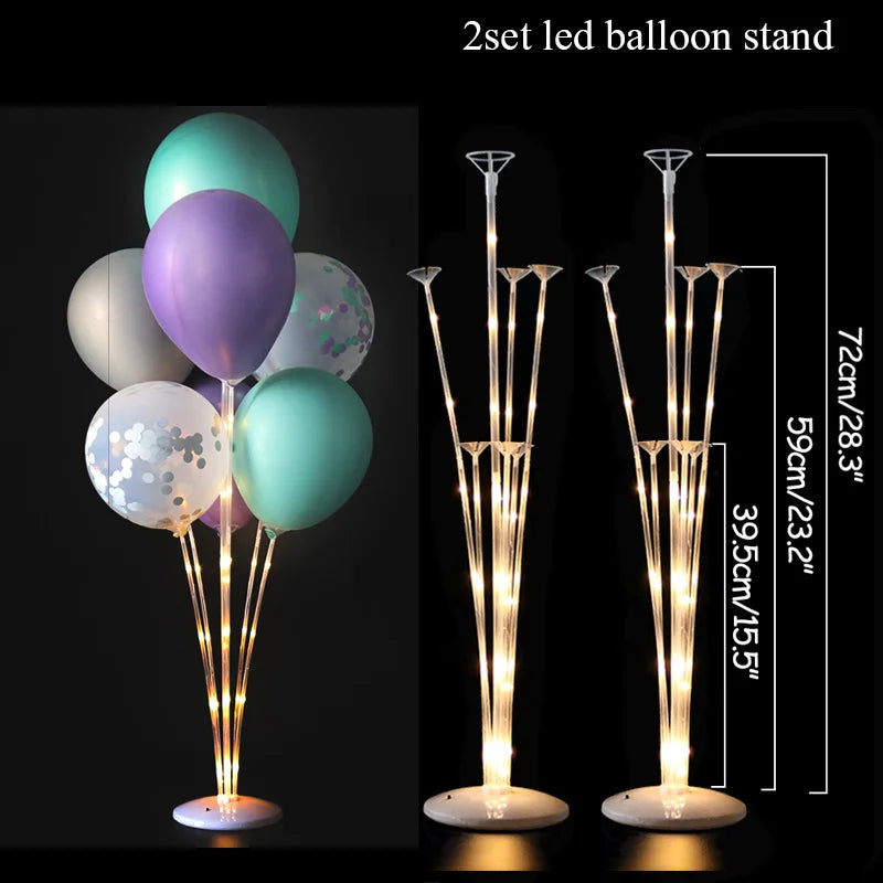 Adjustable Table Balloon Arch Kits DIY Decoration Column Accessories