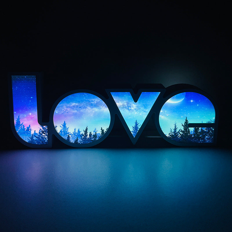 LOVE Led Decorative Light