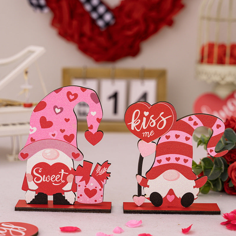 Valentine's Day Wooden Decoration