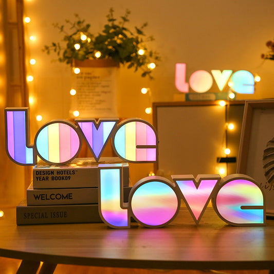 LOVE Led Decorative Light