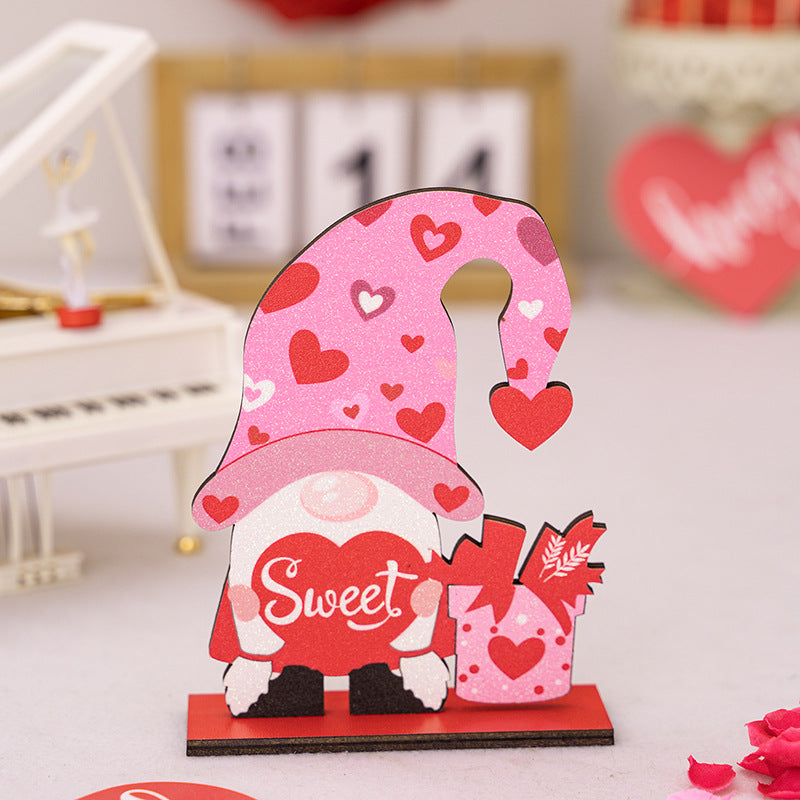 Valentine's Day Wooden Decoration