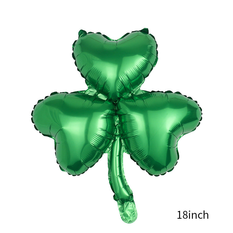 18 inch Clover Balloon - St. Patrick's Day Decoration (10pcs)