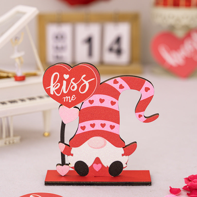 Valentine's Day Wooden Decoration