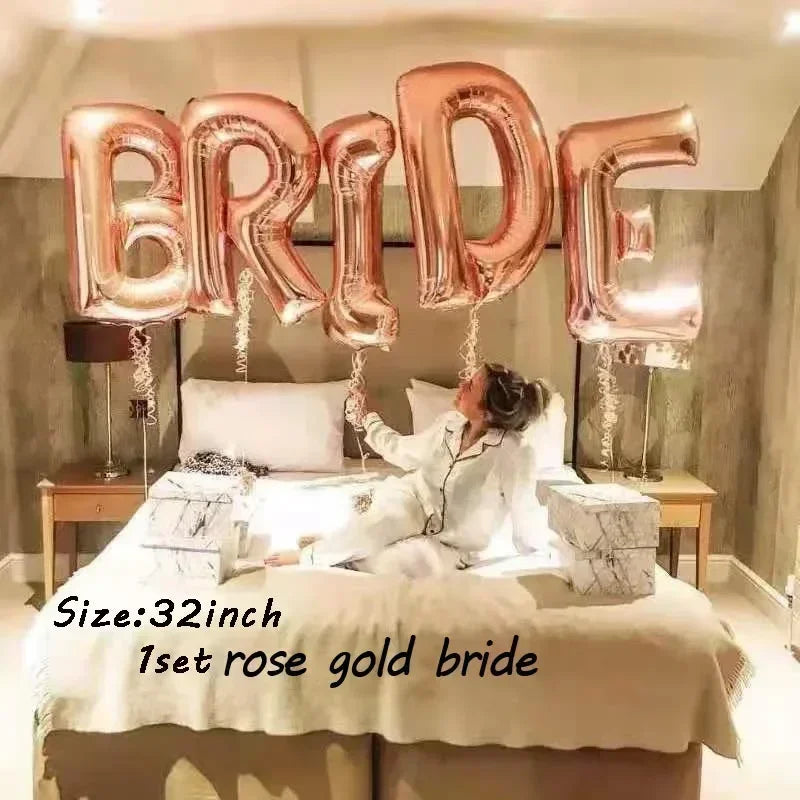 BRIDE Letter Balloons (32Inch)