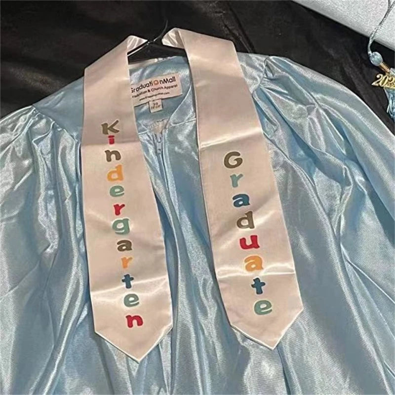 Graduation Stole Sash for Kindergarten Commencements