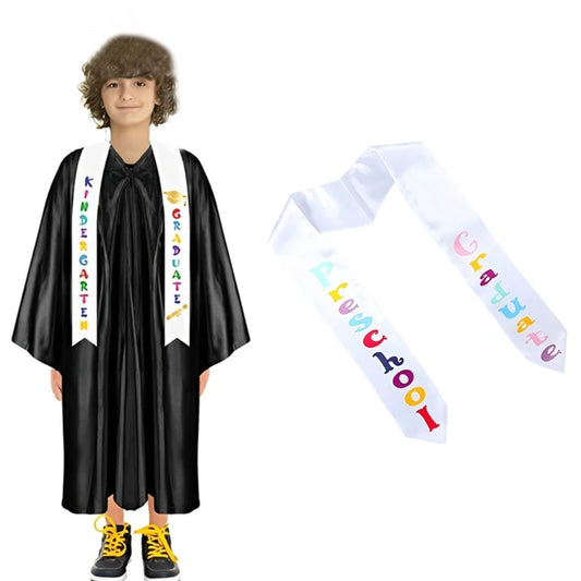 Graduation Stole Sash for Kindergarten Commencements