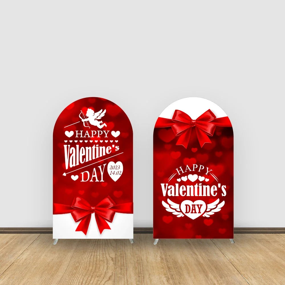 Arch Backdrop Covers (Valentine's Day Theme)