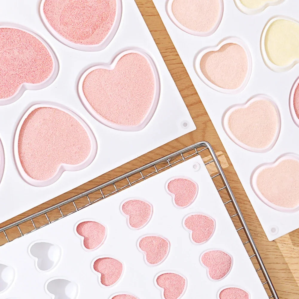 Silicone Heart Shaped Mould