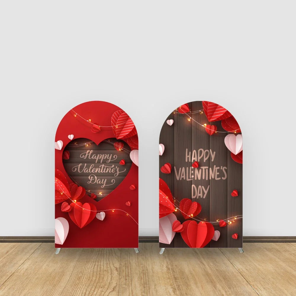 Arch Backdrop Covers (Valentine's Day Theme)