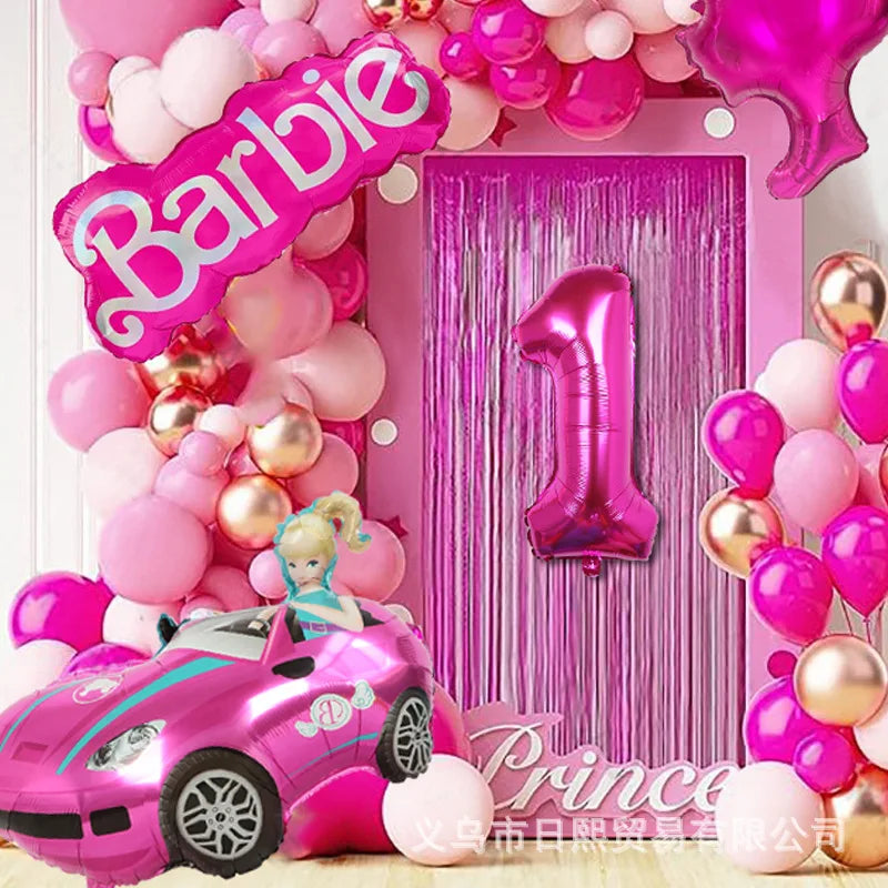 Pink (Barbie Princess Theme) Balloon Kit