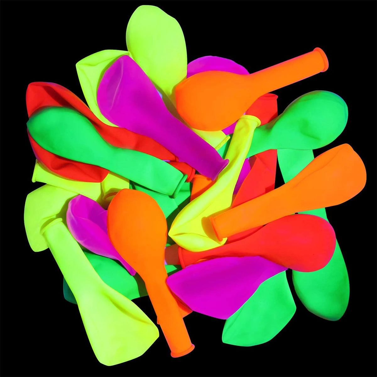 Neon Glow in the Dark Balloons