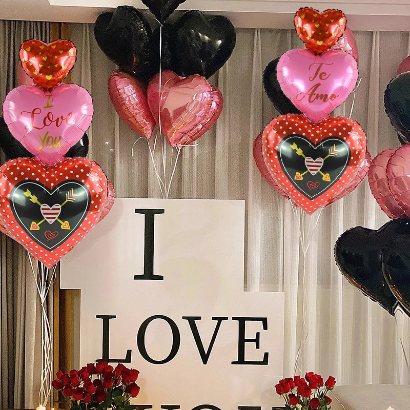 Valentine’s Day (I Love You) Heart Balloons