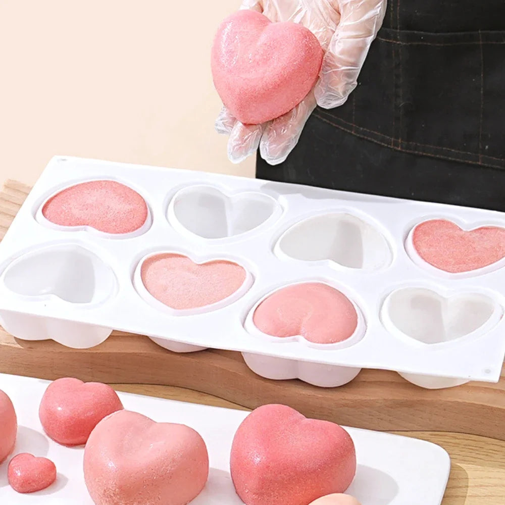 Silicone Heart Shaped Mould