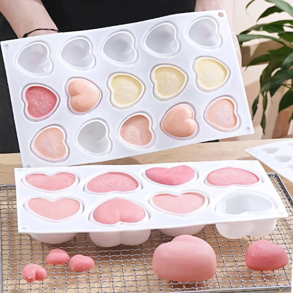 Silicone Heart Shaped Mould