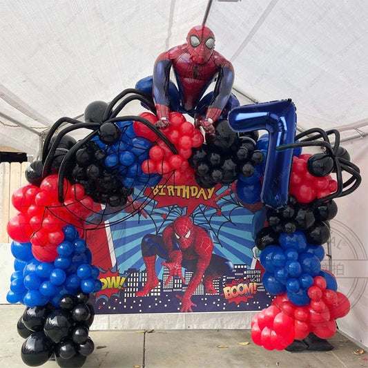 Disney Spiderman Balloons Garland Arch Kit (106pcs)