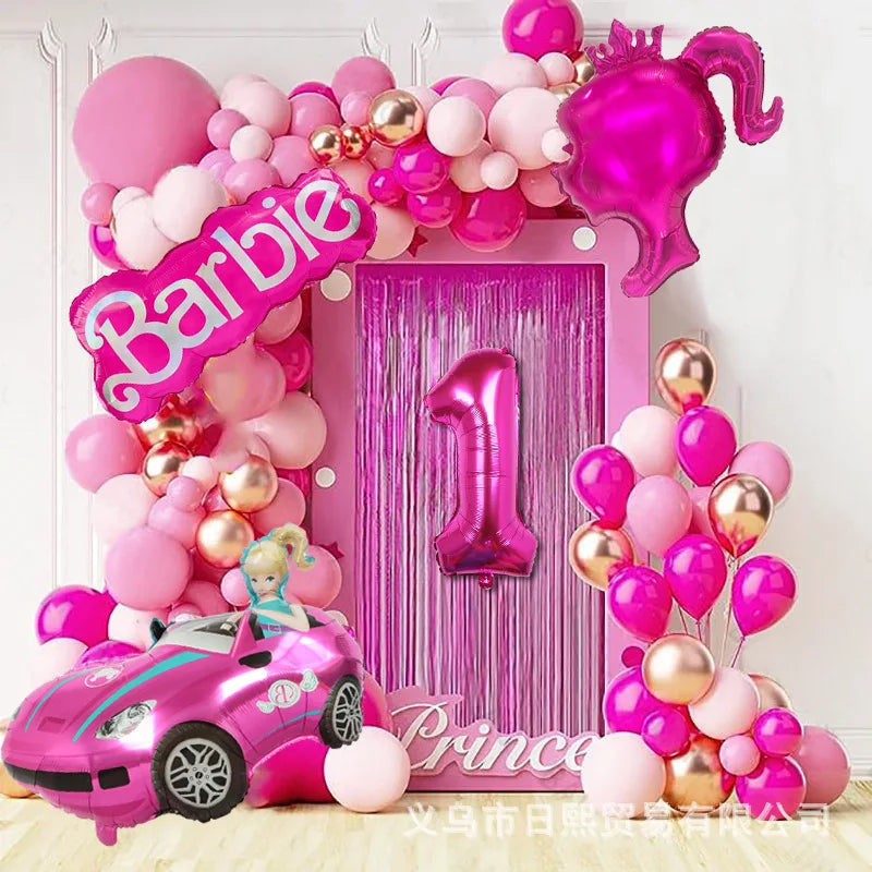 Pink (Barbie Princess Theme) Balloon Kit