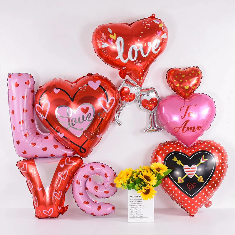 Valentine’s Day (I Love You) Heart Balloons