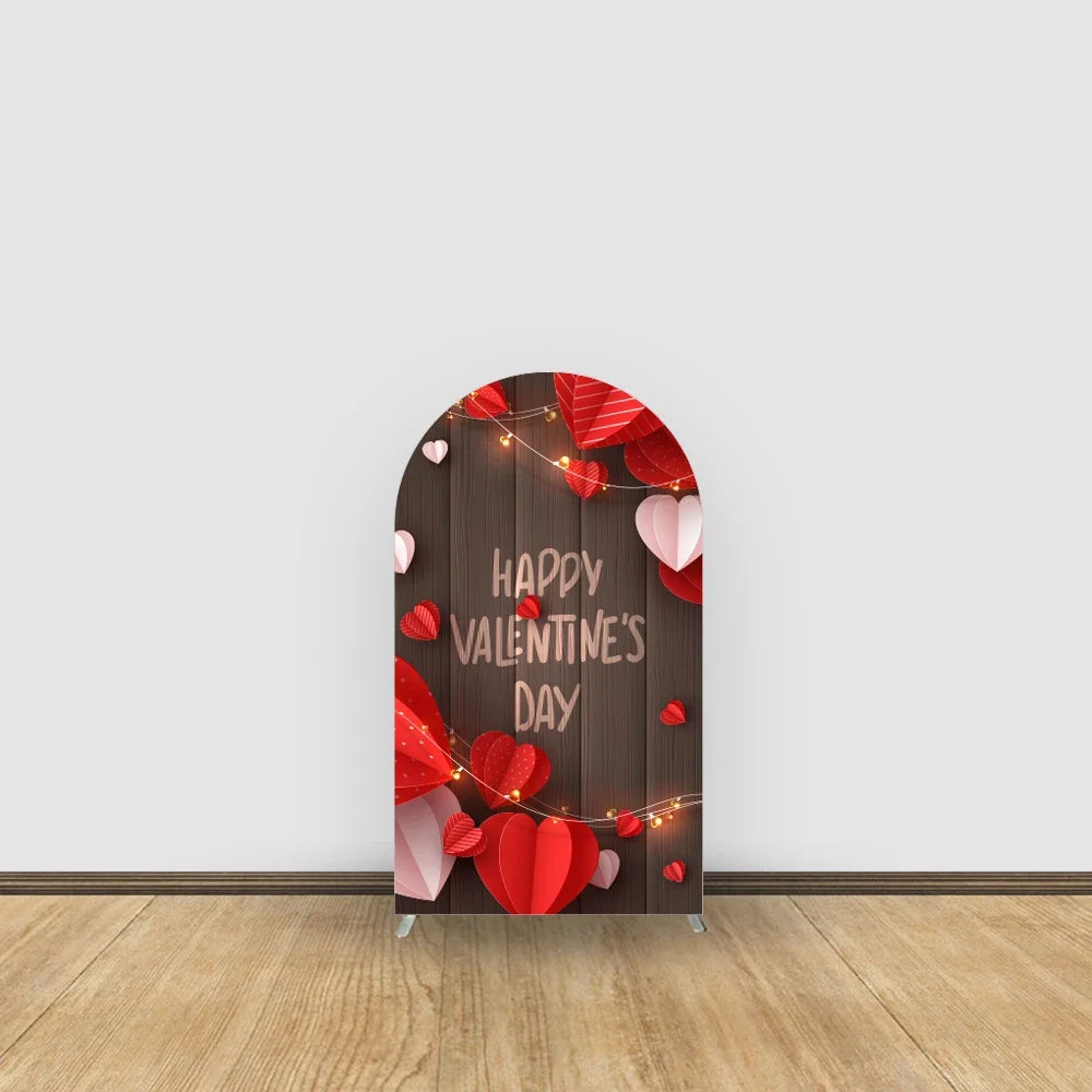 Arch Backdrop Covers (Valentine's Day Theme)