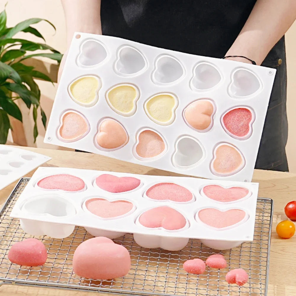 Silicone Heart Shaped Mould