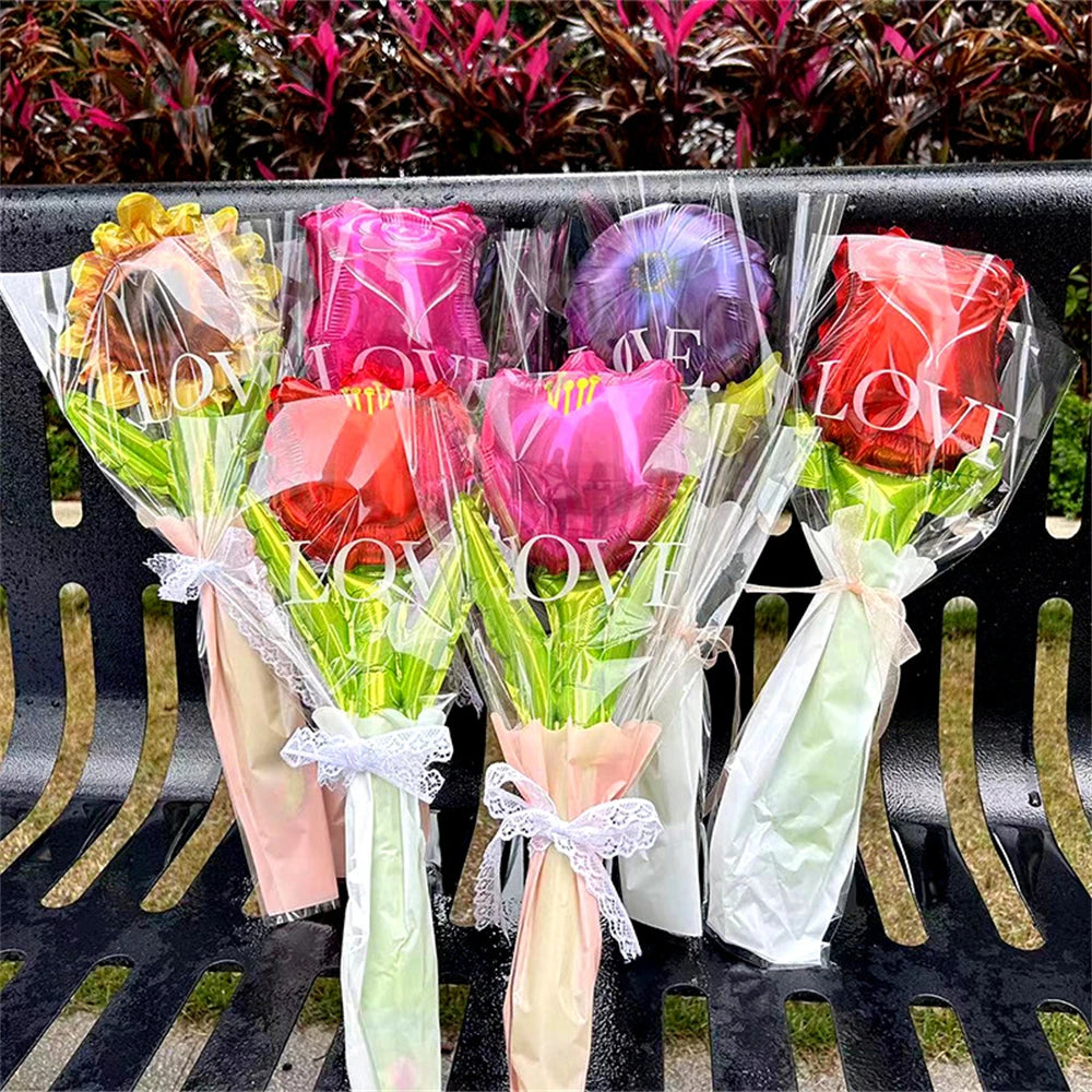 Flower Balloon Bouquet