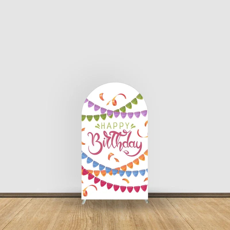 Arch Backdrop Cover (Cake/Candle)