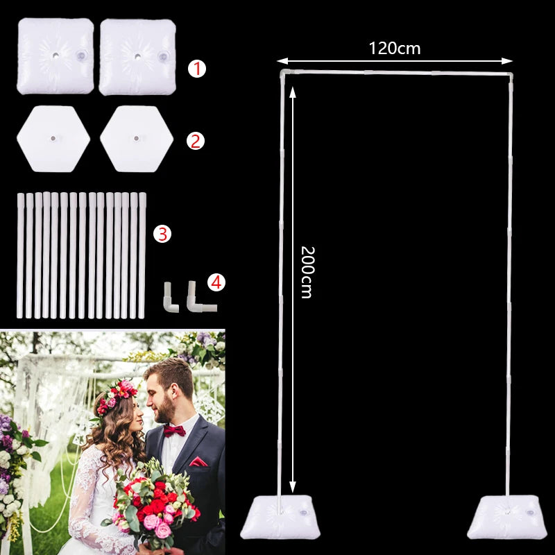 Adjustable Table Balloon Arch Kits DIY Decoration Column Accessories