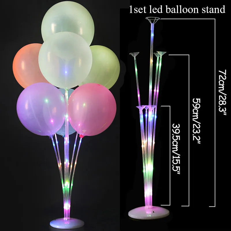 Adjustable Table Balloon Arch Kits DIY Decoration Column Accessories