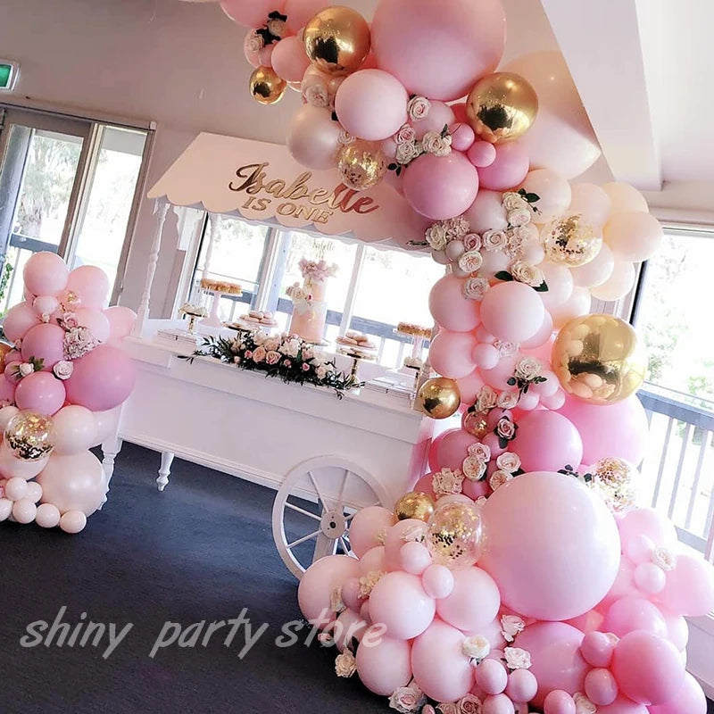 Pastel & Matte Light Pink Balloons