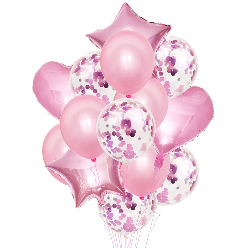 Confetti Balloon Bundle (14Pcs)