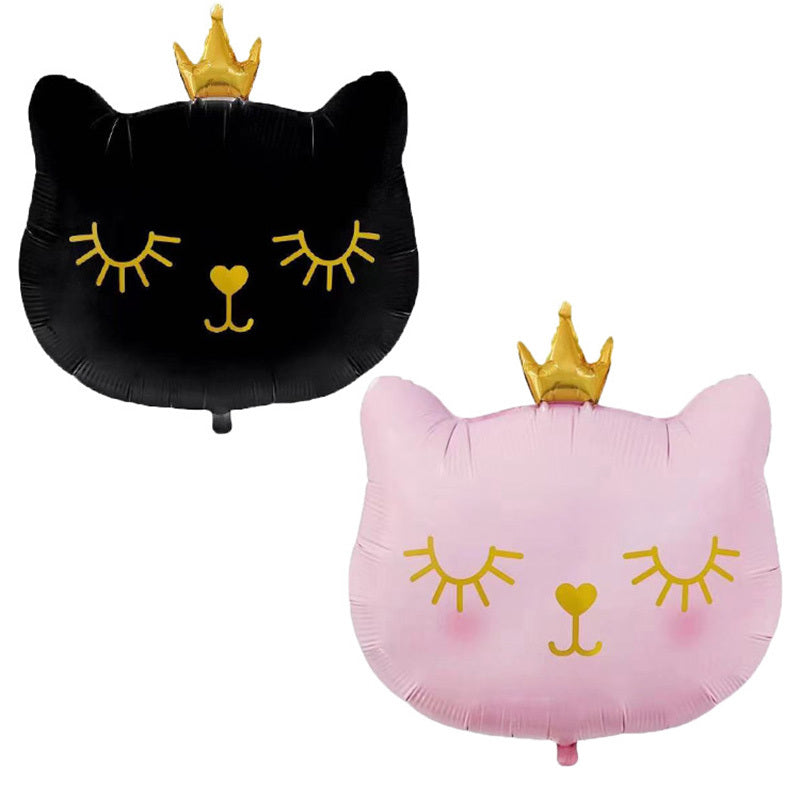 Crown Cat Balloon