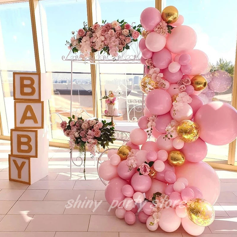 Pastel & Matte Light Pink Balloons